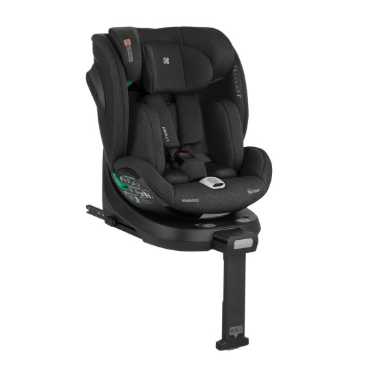 KIKKA BOO Стол за кола I-TWIST I-SIZE (40-150 CМ) ISOFIX BLACK