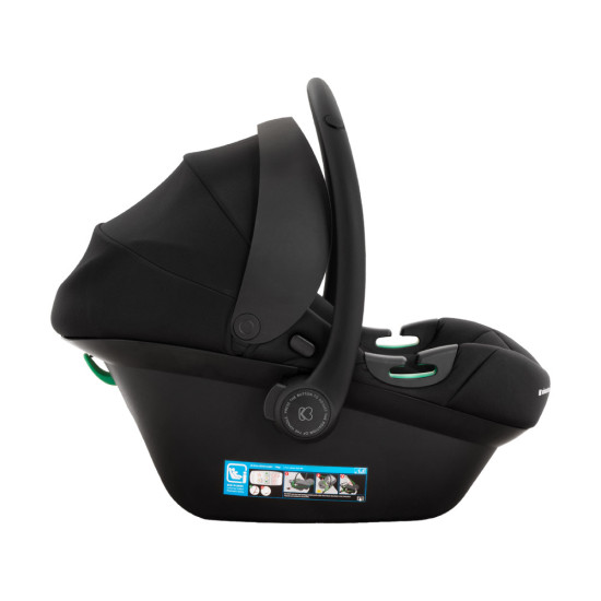 KIKKA BOO Стол за кола-кошница I-PRIME I-SIZE (40-87 см) BLACK