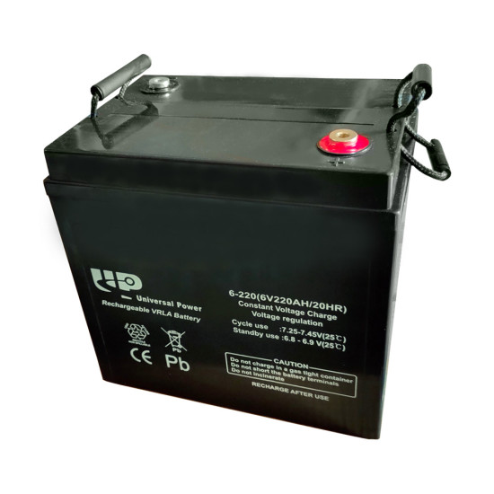 Deep Cycle VRLA Акумулатор UP 6V 220-6D