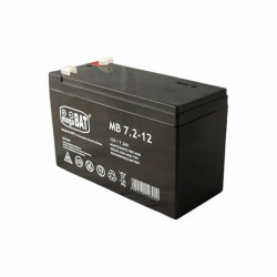 VRLA тягов акумулатор MegaBAT 12V 7.2Ah MB7.2-12