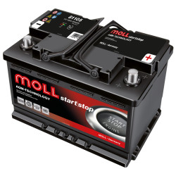 Акумулатор MOLL Start-Stop AGM 12V 105AH 950A