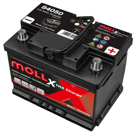 Акумулатор MOLL X-TRA Charge 12V 50Ah 450A