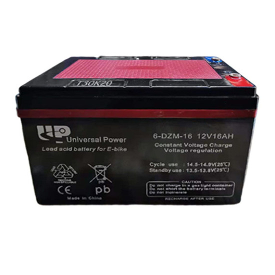 E-BIKE Акумулатор UP 12V 6-DZM-16