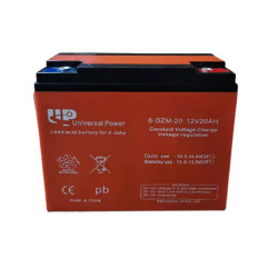 E-BIKE Акумулатор UP 12V 6-DZM-20