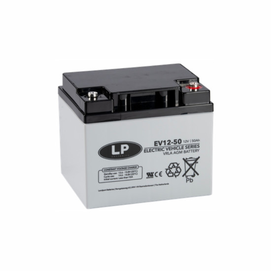 VRLA aкумулатор LP E-Bike Power 12V 50Ah EV12-50
