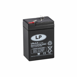 VRLA aкумулатор LP Battery 6V 4.5Ah LP6-4.5
