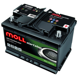 Акумулатор MOLL Start-Stop EFB 12V 80AH 800A
