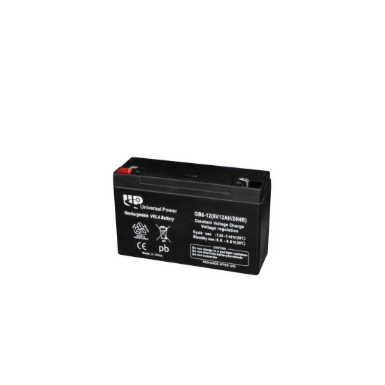 VRLA акумулатор UP 6V GB6-12