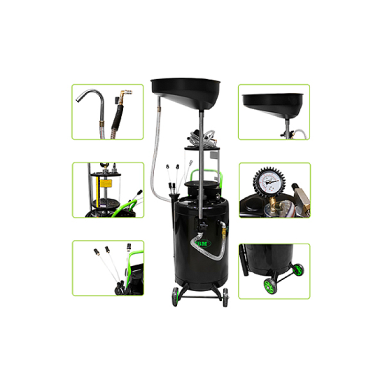 МАШИНА ЗА ИЗТОЧВАНЕ И СЪБИРАНЕ НА МАСЛО JBM 90 ЛИТРА