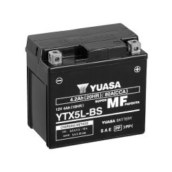 Акумулатор YUASA YTX5L-BS 4.2Ah 80A R+