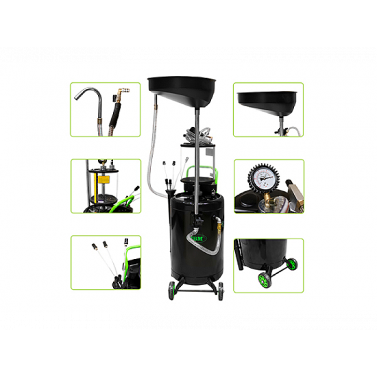 МАШИНА ЗА ИЗТОЧВАНЕ И СЪБИРАНЕ НА МАСЛО JBM 90 ЛИТРА