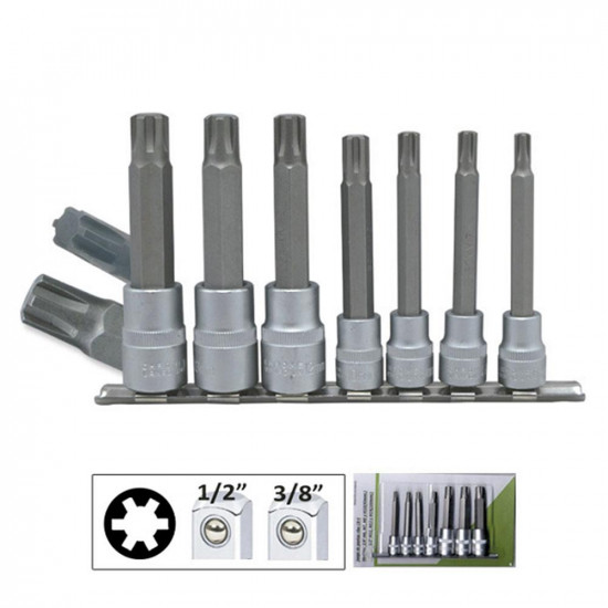 Комплект тръбни глави RIBE JBM TORX