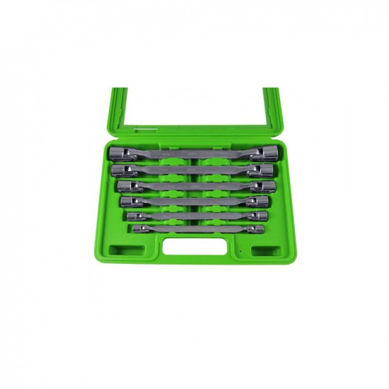 Комплект двустранни шестостенни тръбни ключове XZN JBM