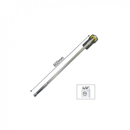 BARA T DE FORTA 1/2 600 MM JBM