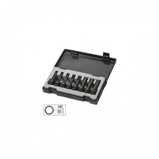 КОМПЛЕКТ ОТ 8 1/2` ДЪЛГИ ШЕСТОТНИ УДАРНИ ВЛОЖКИ JBM