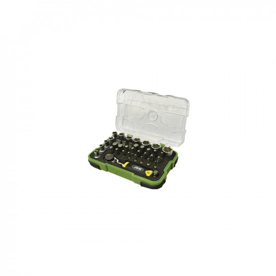 JBM Комплект инструменти с телескопична тресчотка 1/4`, 38 части