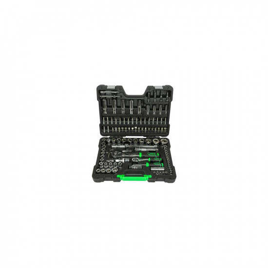 Комплект шестоъгълни тръби от 108 части - хром JBM