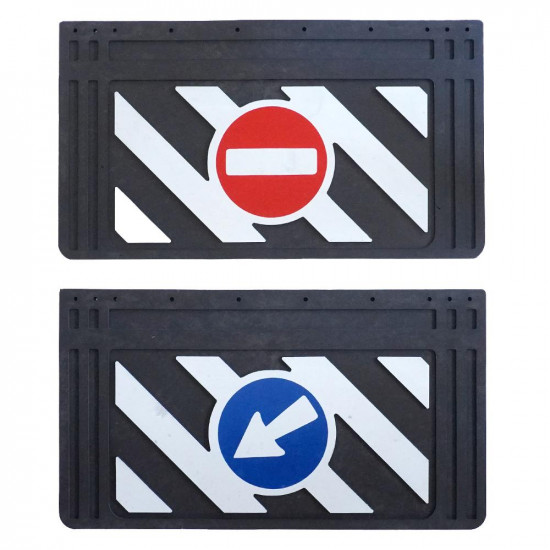 КАЛНИЦИ ЗА КАМИОНИ 3D 36X64 СМ КОМПЛЕКТ ОТ 2 БРОЯ