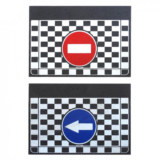 КАЛНИЦИ ЗА КАМИОНИ 35X50 СМ КОМПЛЕКТ ОТ 2