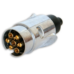 FIX PRIZA 12V 7 ПИНОВА TATA АЛУМИНИЕВ HIC