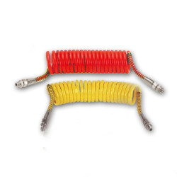 СИЛИКОНОВ СПИРАЛЕН ВЪЗДУШЕН МАРКУЧ M16 ЖЪЛТ HICO