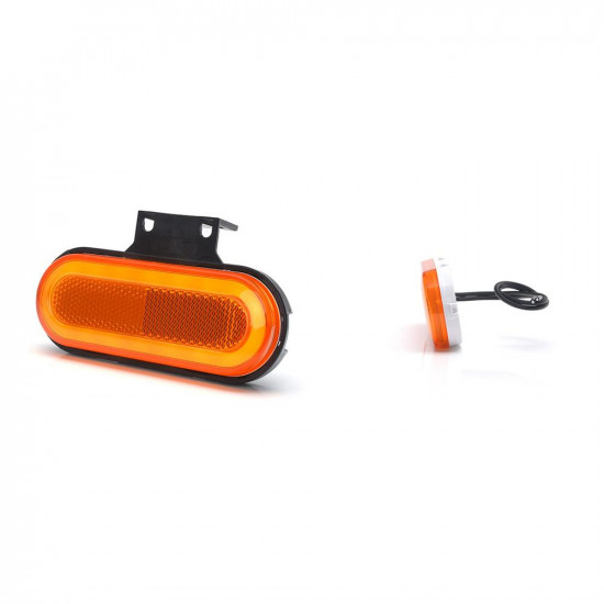 ГАБАРИТНА СВЕТЛИНА LED 1399 W198, 12V-24V, ОРАНЖЕВА ПОЗИЦИЯ БЕШЕ