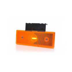 ГАБАРИТНА СВЕТЛИНА LED 1412 W201, 12V-24V, ОРАНЖЕВА ПОЗИЦИЯ БЕШЕ