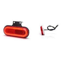 ГАБАРИТНА СВЕТЛИНА LED 1400 W198, 12V-24V, ЧЕРВЕНА ПОЗИЦИЯ БЕШЕ