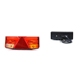 ДЯСНА ЗАДНА МНОГОФУНКЦИОНАЛНА ЛАМПА LED / КРУШКА 1032 W137P, 12V-24V, 6 ФУНКЦИИ БЕШЕ