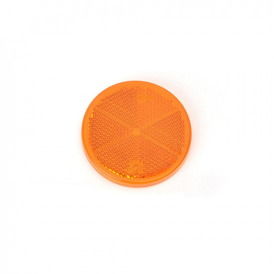 КРЪГЪЛ САМОЛЕПЯЩ РЕФЛЕКТОР, 844 FI-61, ОРАНЖЕВ