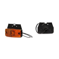 ГАБАРИТНА СВЕТЛИНА LED 223Z W46, 12V-24V, ОРАНЖЕВА ПОЗИЦИЯ БЕШЕ