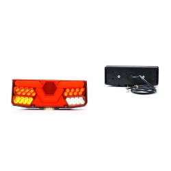 МНОГОФУНКЦИОНАЛНА ЗАДНА ЛЯВА LED ЛАМПА 1059 W138DL, 12V-24V, 7 ФУНКЦИИ