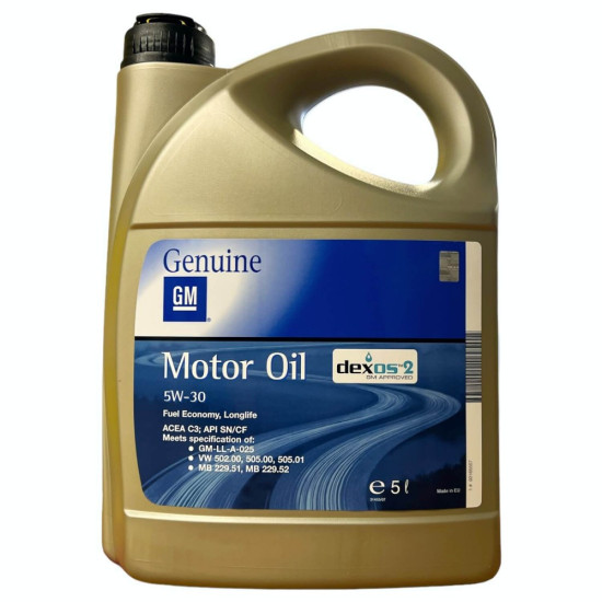 GM OPEL DEXOS 2 5W-30 - 5L