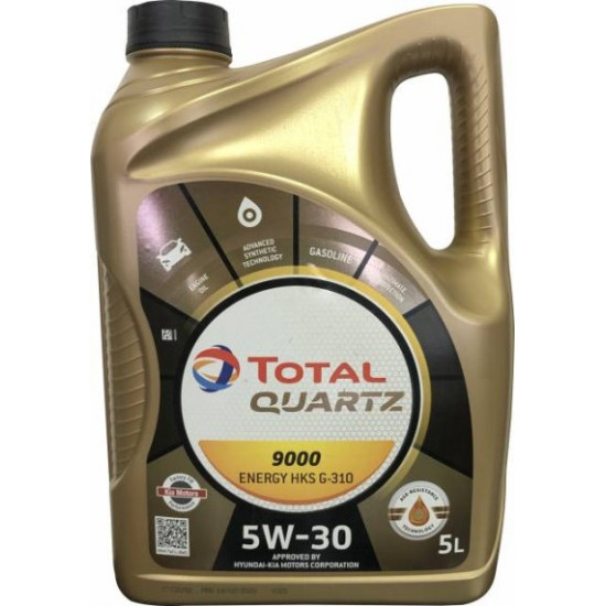 TOTAL QUARTZ 9000 ENERGY HKS G-310 5W-30 - 5L