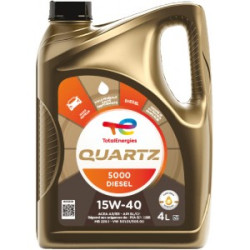 TOTAL QUARTZ 5000 DIESEL 15W-40 - 4L