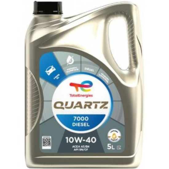 TOTAL QUARTZ 7000 DIESEL 10W-40 - 5L