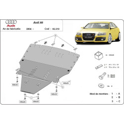 Метална кора под двигател и скоростна кутия AUDI A6 (4F2, C6) от 2004 до 2011