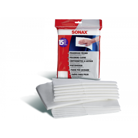 Полиращи кърпи SONAX POLISHING CLOTHS 15бр.