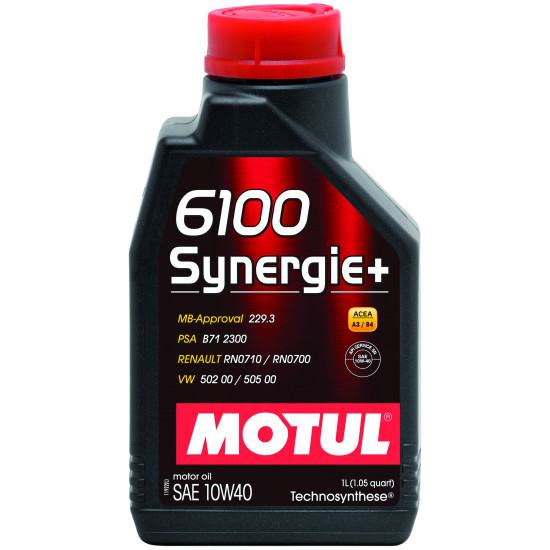 MOTUL 6100 SYNERGIE+ 10W-40 - 1L