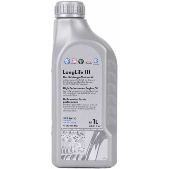 VAG LONGLIFE III 5W-30 - 1L