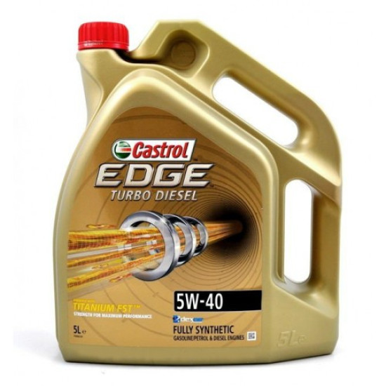 CASTROL EDGE TURBO DIESEL 5W-40 - 5L