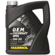 MANNOL O.E.M. OPEL, CHEVROLET 5W-30 - 4L