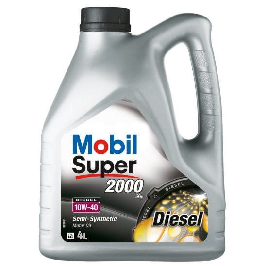 MOBIL SUPER 2000 X1 DIESEL 10W-40 - 4L